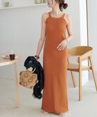 【ディスコート/Discoat】のカップ付ワッフルアメスリワンピース《WEB限定カラー・サイズあり》 オレンジ|ID: prp329100004481169 ipo3291000000031964477