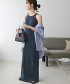 【ディスコート/Discoat】のカップ付ワッフルアメスリワンピース《WEB限定カラー・サイズあり》 ネイビー|ID: prp329100004481169 ipo3291000000031964479