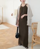 【ディスコート/Discoat】のカップ付ワッフルアメスリワンピース《WEB限定カラー・サイズあり》 ダークブラウン|ID: prp329100004481169 ipo3291000000031964481