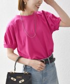【シップス フォー ウィメン/SHIPS】のSHIPS any 洗濯機可能 USAコットン ツイスト スリーブ コクーン TEE ピンク|ID: prp329100004481256 ipo3291000000031956887