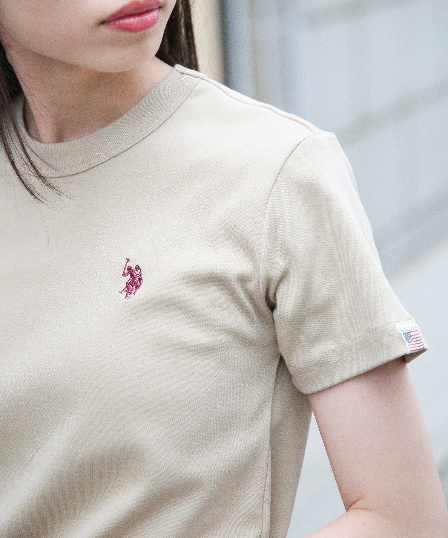 【セットアップセブン/SETUP7】のU.S. POLO ASSN./【別注】ビューティースムースTシャツ 半袖 ポロ インテリア・キッズ・メンズ・レディースファッション・服の通販 founy(ファニー) 　ファッション　Fashion　レディースファッション　Fashion for Women　トップス・カットソー　Cut & Sew Tops　シャツ・ブラウス・オフィスカジュアル　Elegant Blouses & Button-Ups　ロングTシャツ・Tシャツ　Longline T-Shirts & Tees　インナー　Innerwear　クラシカル　Classical, Vintage-Inspired　ジャケット　Jacket, Outerwear　スポーツ　Sports, Activewear　スリーブ　Sleeve, Long Sleeve / Short Sleeve　ノースリーブ　Sleeveless, No-Sleeve　別注　Limited Edition, Custom Order　半袖　Short Sleeve, Half Sleeve　ロング　Long, Long-Length　再入荷　Restock / Back in Stock　エレガント 上品　Elegant　BGE|ID: prp329100004481318 ipo3291000000033606575