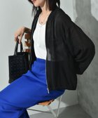 【インタープラネット/INTERPLANET】のEボイルブルゾン 人気、トレンドファッション・服の通販 founy(ファニー) ファッション Fashion レディースファッション WOMEN アウター Coat Outerwear ブルゾン Blouson/Jackets おすすめ Recommend キャミワンピース Cami Dress シアー Sheer シンプル Simple デニム Denim トレンド Trend ブルゾン Blouson ベーシック Basic リラックス Relax ワイド Wide 今季 This Season ビジネス 仕事 通勤 Business thumbnail ブラック|ID: prp329100004481390 ipo3291000000031593008