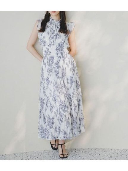 【スナイデル/SNIDEL】のSustainable20周年プリントワンピース インテリア・キッズ・メンズ・レディースファッション・服の通販 founy(ファニー) 　ファッション　Fashion　レディースファッション　WOMEN　ワンピース　Dress　イエロー　Yellow　オレンジ　Orange　春　Spring　秋　Autumn/Fall　シャーリング　Shirring　ターコイズ　Turquoise　人気　Popularity　パープル　Purple　フラワー　Flower　フリル　Frills　プリント　Print　ペイズリー　Paisley　ボタニカル　Botanical　マーガレット　Margaret　ラベンダー　Lavender　冬　Winter　夏　Summer　エレガント 上品　Elegant　C[903]|ID: prp329100004481515 ipo3291000000031593542