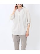 【タカキュー/TAKA-Q】の袖リボンかぶり スキッパーシャツチュニック 人気、トレンドファッション・服の通販 founy(ファニー) ファッション Fashion レディースファッション WOMEN トップス・カットソー Tops/Tshirt シャツ/ブラウス Shirts/Blouses アクセサリー Accessories 春 Spring スキッパー Skipper ストライプ Stripe チュニック Tunic ドット Dot ネックレス Necklace バランス Balance フィット Fit モノトーン Monotone リボン Ribbon S/S・春夏 Ss・Spring/Summer おすすめ Recommend 夏 Summer thumbnail 33ベージュ|ID: prp329100004481684 ipo3291000000032169682