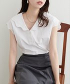 【ナチュラルクチュール/natural couture】の【WEB限定】ゆるスカラップレトロブラウス オフホワイト|ID: prp329100004481824 ipo3291000000031844439