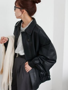 【ディスコート/Discoat】の【リバイバル】ヴィンテージPUレザージャケット《ユニセックス》 人気、トレンドファッション・服の通販 founy(ファニー) ファッション Fashion レディースファッション WOMEN アウター Coat Outerwear ジャケット Jackets アンティーク Antique インナー Inner ジャケット Jacket スタンド Stand フェイクレザー Faux Leather マニッシュ Mannish ヴィンテージ Vintage |ID:prp329100004481870