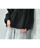 【インタープラネット/INTERPLANET】のノーカラーオーバーサイズショートコート ブラック|ID: prp329100004481981 ipo3291000000031744914