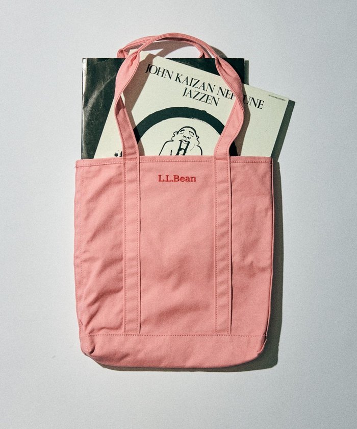 【ボンジュールレコード/bonjour records】のL.L.Bean/エル・エル・ビーン record tote bag for bonjor records exclusive Pale Pink インテリア・キッズ・メンズ・レディースファッション・服の通販 founy(ファニー) https://founy.com/ ファッション Fashion レディースファッション Fashion for Women バッグ Bags アウトドア Outdoor Clothing インナー Innerwear コンパクト Compact, Small Size バランス Balance, Style Balance ポケット Pocket, Pocket Detail 別注 Limited Edition, Custom Order 定番 Standard, Basic Item 春 Spring |ID: prp329100004482491 ipo3291000000034634215