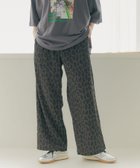【ニコアンド/niko and】のDRYクシュイージーパンツ 人気、トレンドファッション・服の通販 founy(ファニー) ファッション Fashion レディースファッション WOMEN パンツ Pants おすすめ Recommend シンプル Simple スタイリッシュ Stylish ワイド Wide エレガント 上品 Elegant 旅行 Travel 楽ちん Easy thumbnail モノトーンヒョウ柄18|ID: prp329100004482543 ipo3291000000031904034