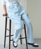 【チャオパニックティピー/CIAOPANIC TYPY】の【TYPYdenim】デニムペインターパンツ サックスブルー|ID: prp329100004482660 ipo3291000000031995269
