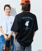 【フリークスストア/FREAK'S STORE】のDISNEY / ディズニー ベイマックス 別注 ビッグシルエット ワンポイント刺繍 バックプリント クルーネックTシャツ 【限定展開】 25SS ブラック|ID: prp329100004482802 ipo3291000000032373533