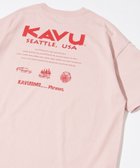 【フリークスストア/FREAK'S STORE】のKAVU×FREAK S STORE/カブ- 別注 ビッグシルエット バックプリントTシャツ/ICON 【限定展開】 25SS ピンク|ID: prp329100004482838 ipo3291000000032373401