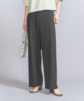 【ビューティ&ユース ユナイテッドアローズ/BEAUTY&YOUTH / UNITED ARROWS】 ポリエステルブレンド バックゴム パンツ人気、トレンドファッション・服の通販 founy(ファニー) ファッション Fashion レディースファッション WOMEN パンツ Pants バッグ Bag サンダル Sandals ジャケット Jacket ストレート Straight スニーカー Sneakers スマート Smart とろみ Thickness 定番 Standard 人気 Popularity フラット Flat フロント Front プリント Print ポケット Pocket リラックス Relax ルーズ Loose |ID:prp329100004483476
