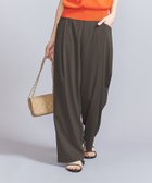 【ビューティ&ユース ユナイテッドアローズ/BEAUTY&YOUTH / UNITED ARROWS】のポリエステルブレンド バックゴム パンツ DK.BROWN|ID: prp329100004483476 ipo3291000000032740590