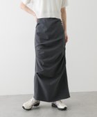 【センスオブプレイス/SENSE OF PLACE by URBAN RESEARCH】のドレープアイラインスカート CHARCOAL|ID: prp329100004483500 ipo3291000000031980380