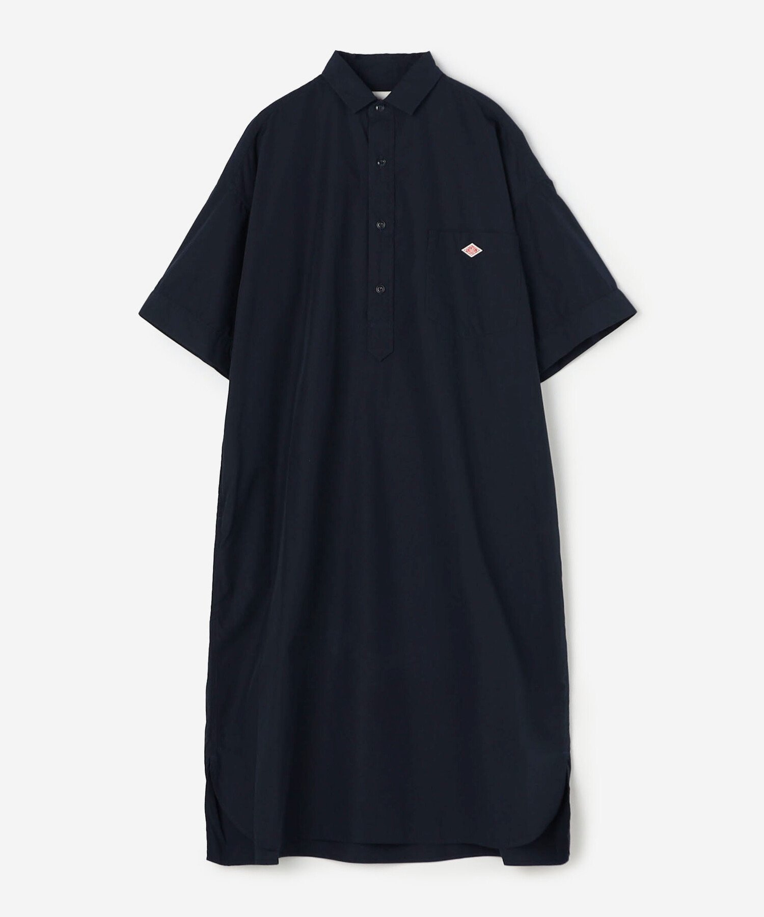 【ビショップ/Bshop】のコットン 半袖シャツワンピース SOLID WOMEN 人気、トレンドファッション・服の通販 founy(ファニー) 　ファッション　Fashion　レディースファッション　WOMEN　ワンピース　Dress　シャツワンピース　Shirt Dresses　スーピマ　Supima　ポケット　Pocket　モチーフ　Motif　ワーク　Work　エレガント 上品　Elegant　半袖　Short Sleeve　 other-1|ID: prp329100004483774 ipo3291000000031997312
