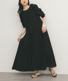 【ケービーエフ/KBF / URBAN RESEARCH】のギャザースリーブフレアワンピース 人気、トレンドファッション・服の通販 founy(ファニー) ファッション Fashion レディースファッション WOMEN ワンピース Dress 2025年 2025 2025春夏・S/S Ss,Spring/Summer,2025 おすすめ Recommend コンパクト Compact シャーリング Shirring スカーフ Scarf デニム Denim トレンド Trend フレア Flare ペチコート Petticoat ボトム Bottom 夏 Summer S/S・春夏 Ss・Spring/Summer |ID:prp329100004484013