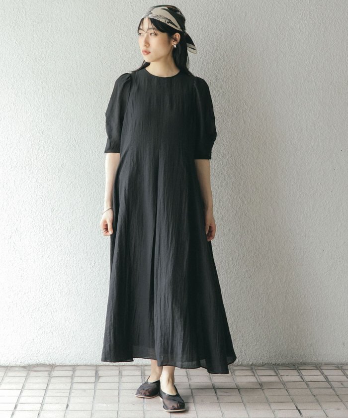 【ケービーエフ/KBF / URBAN RESEARCH】のギャザースリーブフレアワンピース インテリア・キッズ・メンズ・レディースファッション・服の通販 founy(ファニー) https://founy.com/ ファッション Fashion レディースファッション Fashion for Women ワンピース Dresses 2025年 2025 2025春夏・S/S Spring/Summer 2025 SS25 おすすめ Recommended / Our Picks コンパクト Compact, Small Size シャーリング Shirring, Ruched スカーフ Scarf, Neckwear デニム Denim, Jeans Material トレンド Trend, Trending Now フレア Flare, Flared ペチコート Petticoat, Underskirt ボトム Bottoms, Lower Wear 夏 Summer S/S・春夏 SS, Spring/Summer, Warm Season |ID: prp329100004484013 ipo3291000000033092791