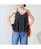 【フリークスストア/FREAK'S STORE】のインド レーヨン シャンタン レース キャミ ビスチェ【限定展開】 25SS ブラック|ID: prp329100004484107 ipo3291000000032231123