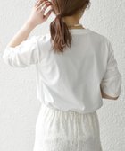 【シップス フォー ウィメン/SHIPS】のSHIPS any 洗濯機可能 USAコットン シャーリング スリーブ TEE オフホワイト|ID: prp329100004484346 ipo3291000000031924841