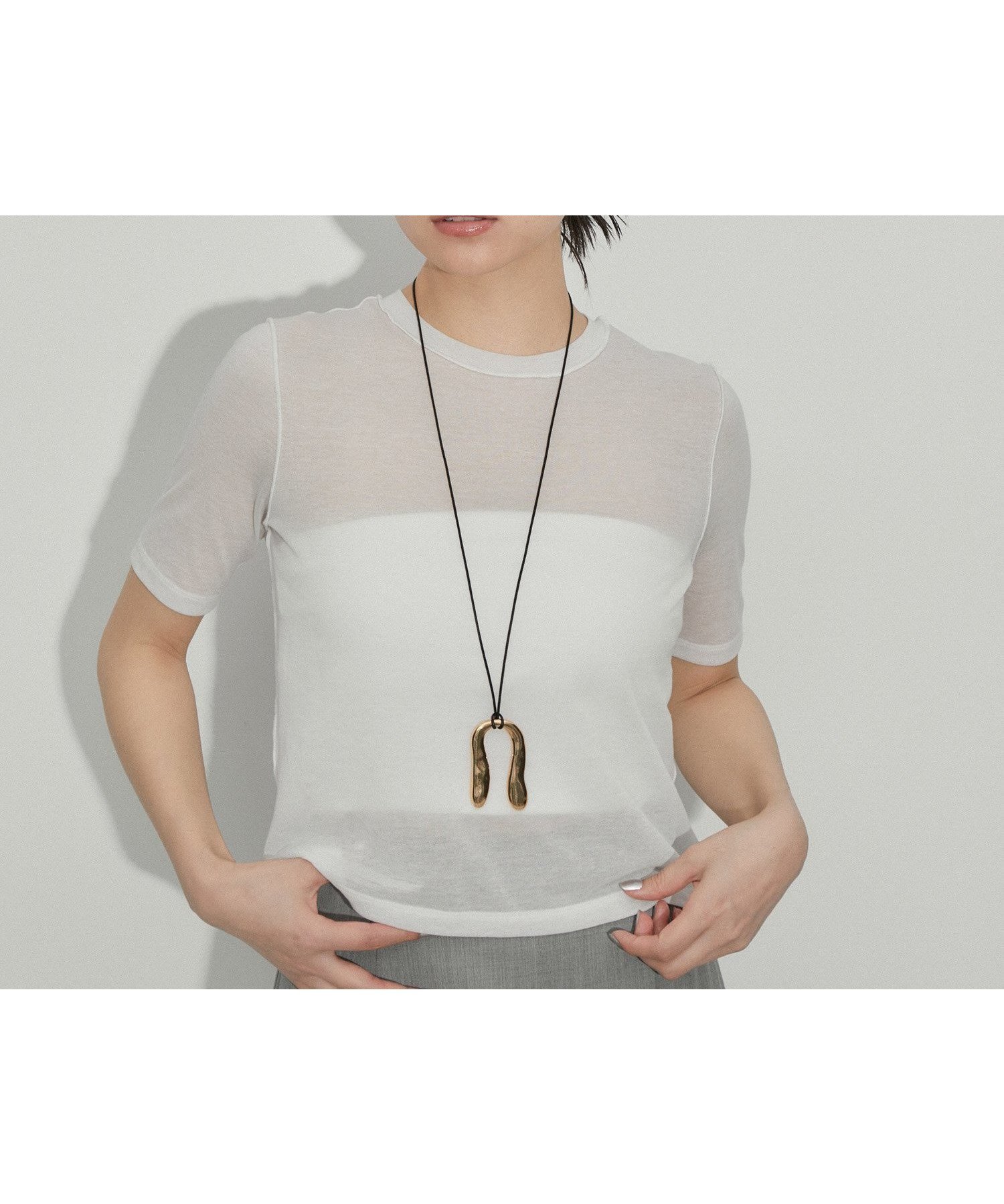 【アダム エ ロペ/ADAM ET ROPE'】のシアーハイゲージTEE インテリア・キッズ・メンズ・レディースファッション・服の通販 founy(ファニー) 　ファッション　Fashion　レディースファッション　WOMEN　イエロー　Yellow　インナー　Inner　春　Spring　カットソー　Cut And Sew　キャミソール　Camisole　シアー　Sheer　シンプル　Simple　ジャケット　Jacket　タンク　Tank　ベーシック　Basic　ボトム　Bottom　羽織　Haori　S/S・春夏　Ss・Spring/Summer　おすすめ　Recommend　夏　Summer　2024年　2024　2024春夏・S/S　Ss,Spring/Summer,2024　ホワイト(10)|ID: prp329100004484503 ipo3291000000031997836