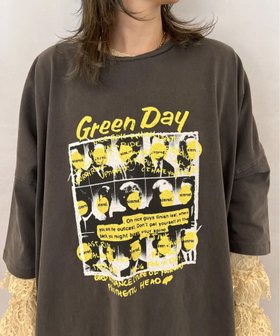 【ローズバッド/ROSE BUD】の【ROSE BUD別注】GOOD ROCK SPEED/GREEN DAY OVER SIZE T-shirt 人気、トレンドファッション・服の通販 founy(ファニー) ファッション Fashion レディースファッション WOMEN トップス・カットソー Tops/Tshirt シャツ/ブラウス Shirts/Blouses ロング / Tシャツ T-Shirts キャラクター Character グラフィック Graphic ヴィンテージ Vintage 別注 Special Order |ID:prp329100004484532