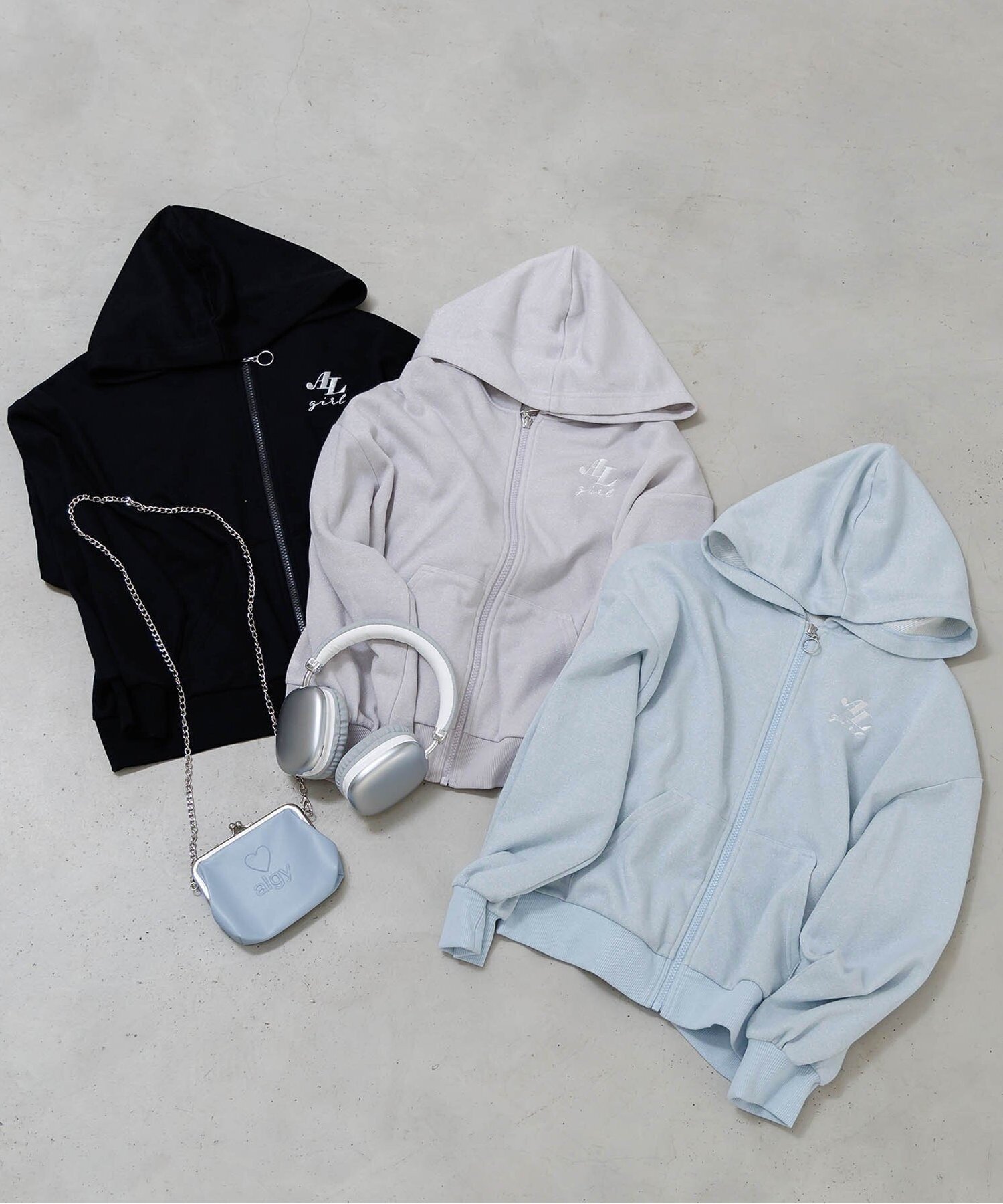 【その他のブランド/Other】のラメ裏毛ガーリーパーカー 人気、トレンドファッション・服の通販 founy(ファニー) 　ファッション　Fashion　キッズファッション　KIDS　春　Spring　スリット　Slit　パーカー　Hoodie　ボトム　Bottom　おすすめ　Recommend　 other-1|ID: prp329100004484564 ipo3291000000031612605