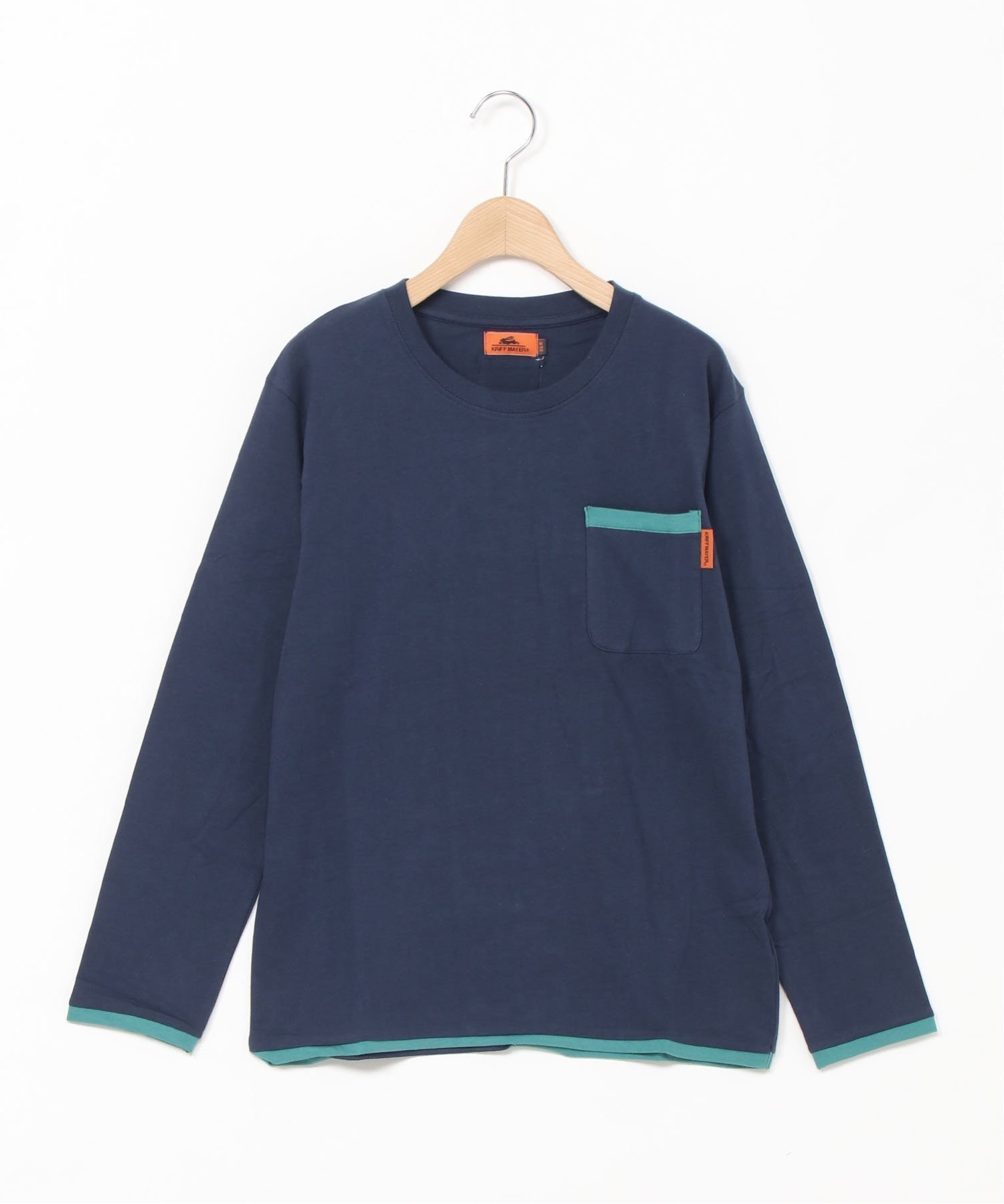 【クリフメイヤー キッズ/KRIFF MAYER / KIDS】の楽LUCK-T(パイピング) インテリア・キッズ・メンズ・レディースファッション・服の通販 founy(ファニー) 　ファッション　Fashion　キッズファッション　KIDS　アウトドア　Outdoor　インド　India　春　Spring　シンプル　Simple　スタンダード　Standard　人気　Popularity　長袖　Long Sleeve　パイピング　Piping　メンズ　Mens　S/S・春夏　Ss・Spring/Summer　おすすめ　Recommend　夏　Summer　NAVY|ID: prp329100004484634 ipo3291000000031613085