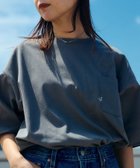【シップス フォー ウィメン/SHIPS】の【WEB限定】SHIPS 汗染み防止加工 ワンポイントロゴ ビッグシルエットヘビーウェイトTシャツ グレー|ID: prp329100004484692 ipo3291000000033562469