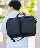 【ビームス ハート/BEAMS HEART / MEN】のビジネストリップ 3WAY ブリーフバッグ BLACK|ID: prp329100004484933 ipo3291000000031614604