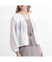 【ピンキーアンドダイアン/Pinky&Dianne】のシアータックジップブルゾン 人気、トレンドファッション・服の通販 founy(ファニー) ファッション Fashion レディースファッション WOMEN アウター Coat Outerwear ブルゾン Blouson/Jackets オーガンジー Organdy シアー Sheer ジップ Zip スタンダード Standard ストレッチ Stretch トレンド Trend フィット Fit フロント Front ブルゾン Blouson モダン Modern 抗菌 Antibacterial |ID:prp329100004484959