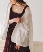 【ノーブル / スピック&スパン/NOBLE / Spick & Span】の《追加》ラミーシアーライトジャケット ホワイト|ID: prp329100004485011 ipo3291000000032745129
