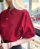 【その他のブランド/Other】のU.S. POLO ASSN./【別注】ワンポイントロゴ ポニー刺繍ポロシャツ ユニセックス RED|ID: prp329100004485039 ipo3291000000031615061