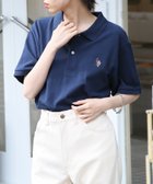 【その他のブランド/Other】のU.S. POLO ASSN./【別注】ワンポイントロゴ ポニー刺繍ポロシャツ ユニセックス NVY3|ID: prp329100004485039 ipo3291000000031615066