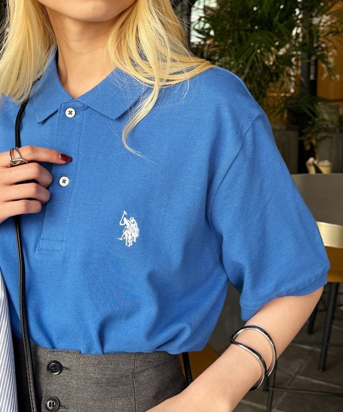 【その他のブランド/Other】のU.S. POLO ASSN./【別注】ワンポイントロゴ ポニー刺繍ポロシャツ ユニセックス インテリア・キッズ・メンズ・レディースファッション・服の通販 founy(ファニー) https://founy.com/ ファッション Fashion レディースファッション WOMEN トップス・カットソー Tops/Tshirt シャツ/ブラウス Shirts/Blouses ポロシャツ Polo Shirts アウトドア Outdoor キャップ Cap 鹿の子 Pique ジャケット Jacket ストレート Straight スポーツ Sports スラックス Slacks テーパード Tapered デニム Denim トレンド Trend 定番 Standard ベーシック Basic ポロシャツ Polo Shirt 別注 Special Order 帽子 Hat ワイド Wide ワンポイント One Point おすすめ Recommend 夏 Summer エレガント 上品 Elegant ゴルフ Golf |ID: prp329100004485039 ipo3291000000031952145