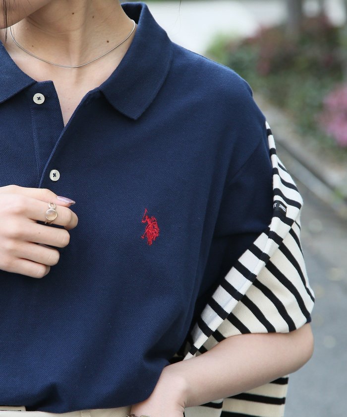 【その他のブランド/Other】のU.S. POLO ASSN./【別注】ワンポイントロゴ ポニー刺繍ポロシャツ ユニセックス 25SS インテリア・キッズ・メンズ・レディースファッション・服の通販 founy(ファニー) https://founy.com/ ファッション Fashion レディースファッション WOMEN トップス・カットソー Tops/Tshirt シャツ/ブラウス Shirts/Blouses ポロシャツ Polo Shirts アウトドア Outdoor キャップ Cap 鹿の子 Pique ジャケット Jacket ストレート Straight スポーツ Sports スラックス Slacks テーパード Tapered デニム Denim トレンド Trend 定番 Standard ベーシック Basic ポロシャツ Polo Shirt 別注 Special Order 帽子 Hat ワイド Wide ワンポイント One Point おすすめ Recommend 夏 Summer エレガント 上品 Elegant ゴルフ Golf 2025年 2025 2025春夏・S/S Ss,Spring/Summer,2025 |ID: prp329100004485039 ipo3291000000032082361