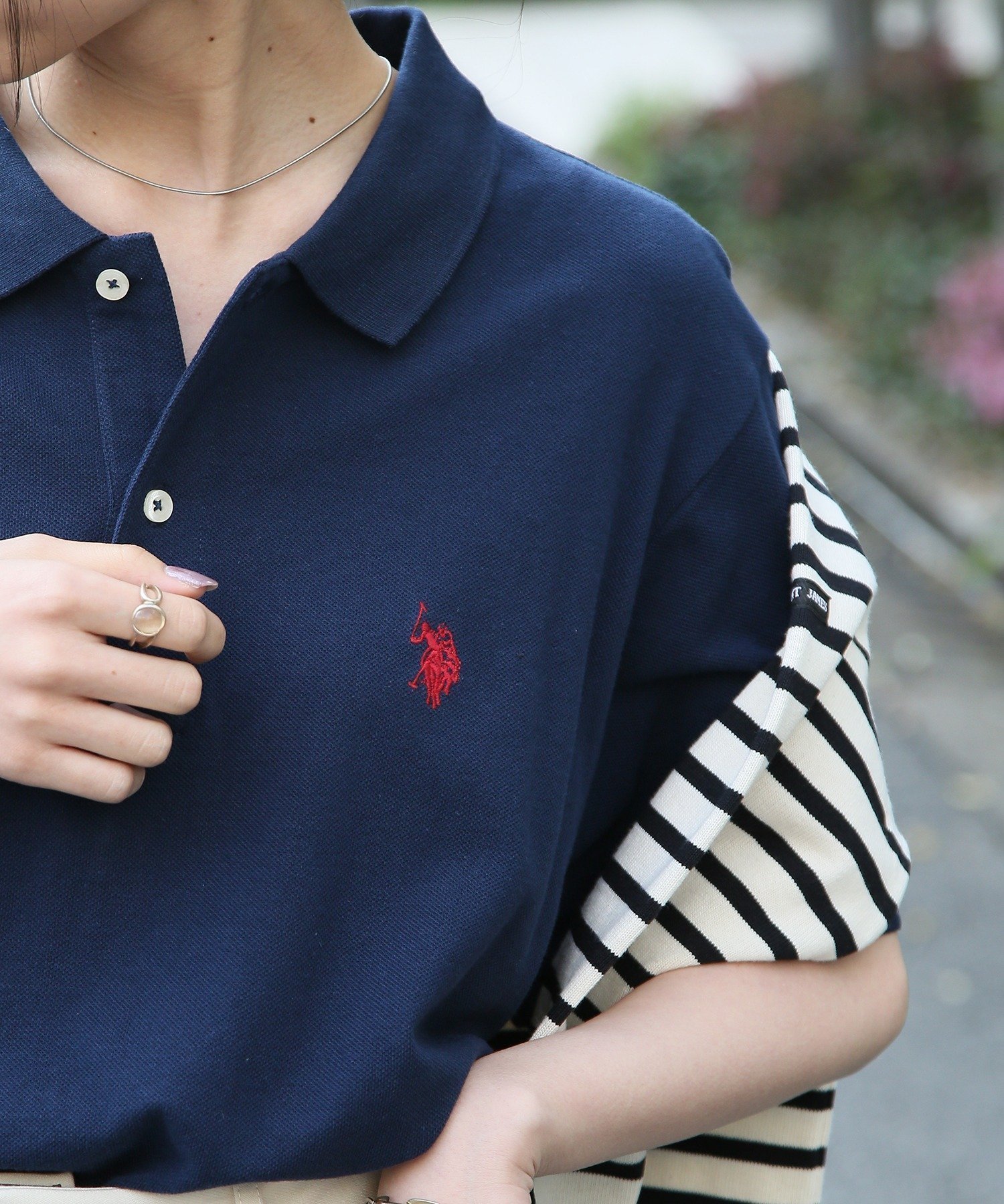【その他のブランド/Other】のU.S. POLO ASSN./【別注】ワンポイントロゴ ポニー刺繍ポロシャツ ユニセックス 25SS 人気、トレンドファッション・服の通販 founy(ファニー) 　ファッション　Fashion　レディースファッション　Fashion for Women　トップス・カットソー　Cut & Sew Tops　シャツ・ブラウス・オフィスカジュアル　Elegant Blouses & Button-Ups　ポロシャツ・きれいめカジュアル　Smart-Casual Polo Tops　アウトドア　Outdoor Clothing　キャップ　Cap, Baseball Cap　鹿の子　Piqué, Kanoko Fabric　ジャケット　Jacket, Outerwear　ストレート　Straight, Straight Cut　スポーツ　Sports, Activewear　スラックス　Slacks, Dress Pants　テーパード　Tapered, Tapered Pants　デニム　Denim, Jeans Material　トレンド　Trend, Trending Now　定番　Standard, Basic Item　ベーシック　Basic, Essential　ポロシャツ　Polo Shirt, Collared Tee　別注　Limited Edition, Custom Order　帽子　Hat, Headwear　ワイド　Wide, Wide Fit　ワンポイント　One Point, Statement Accent　おすすめ　Recommended / Our Picks　夏　Summer　エレガント 上品　Elegant　ゴルフ　Golf　2025年　2025　2025春夏・S/S　Spring/Summer 2025 SS25　 other-1|ID: prp329100004485039 ipo3291000000032082361