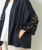 【その他のブランド/Other】の袖レースリネン羽織 ブラック|ID: prp329100004485713 ipo3291000000032755850