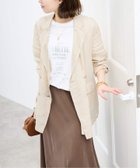 【スローブ イエナ/SLOBE IENA】のラミージョーゼットジャケット ベージュ|ID: prp329100004485780 ipo3291000000031867828