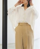 【ノーブル / スピック&スパン/NOBLE / Spick & Span】の《追加》ゴールドボタンニュアンスシャツ 人気、トレンドファッション・服の通販 founy(ファニー) ファッション Fashion レディースファッション WOMEN トップス・カットソー Tops/Tshirt シャツ/ブラウス Shirts/Blouses thumbnail ホワイト|ID: prp329100004485837 ipo3291000000031621596