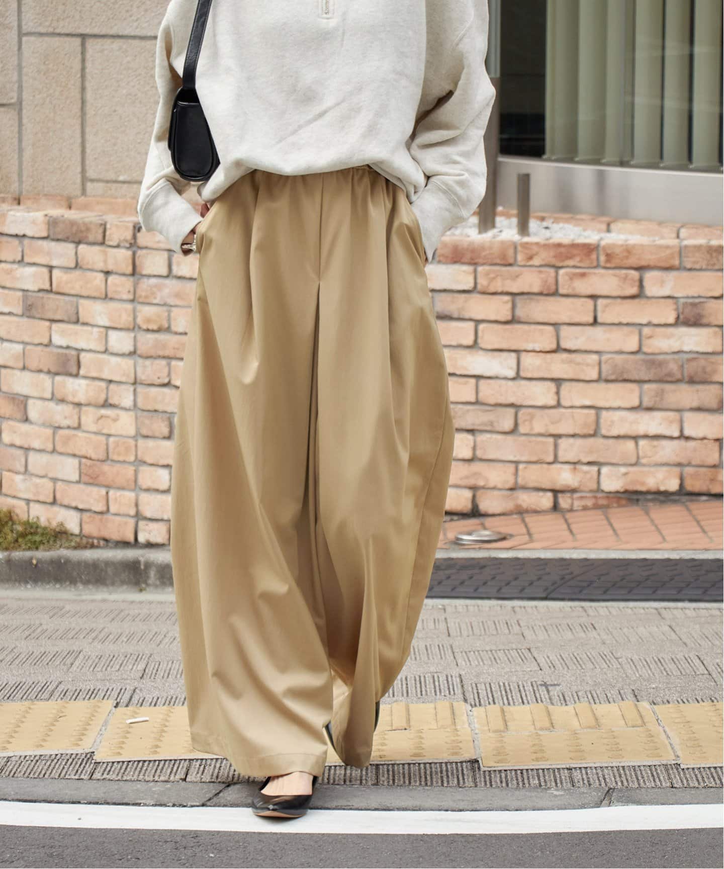 【ジャーナルスタンダード/JOURNAL STANDARD】の《追加2》【洗える】イージータックワイドパンツ インテリア・キッズ・メンズ・レディースファッション・服の通販 founy(ファニー) 　ファッション　Fashion　レディースファッション　Ladies' Fashion Online　パンツ　Pants　2025年　2025　2025春夏・S/S　Ss,Spring/Summer,2025　洗える　Washable　ベージュ|ID: prp329100004486182 ipo3291000000032560650
