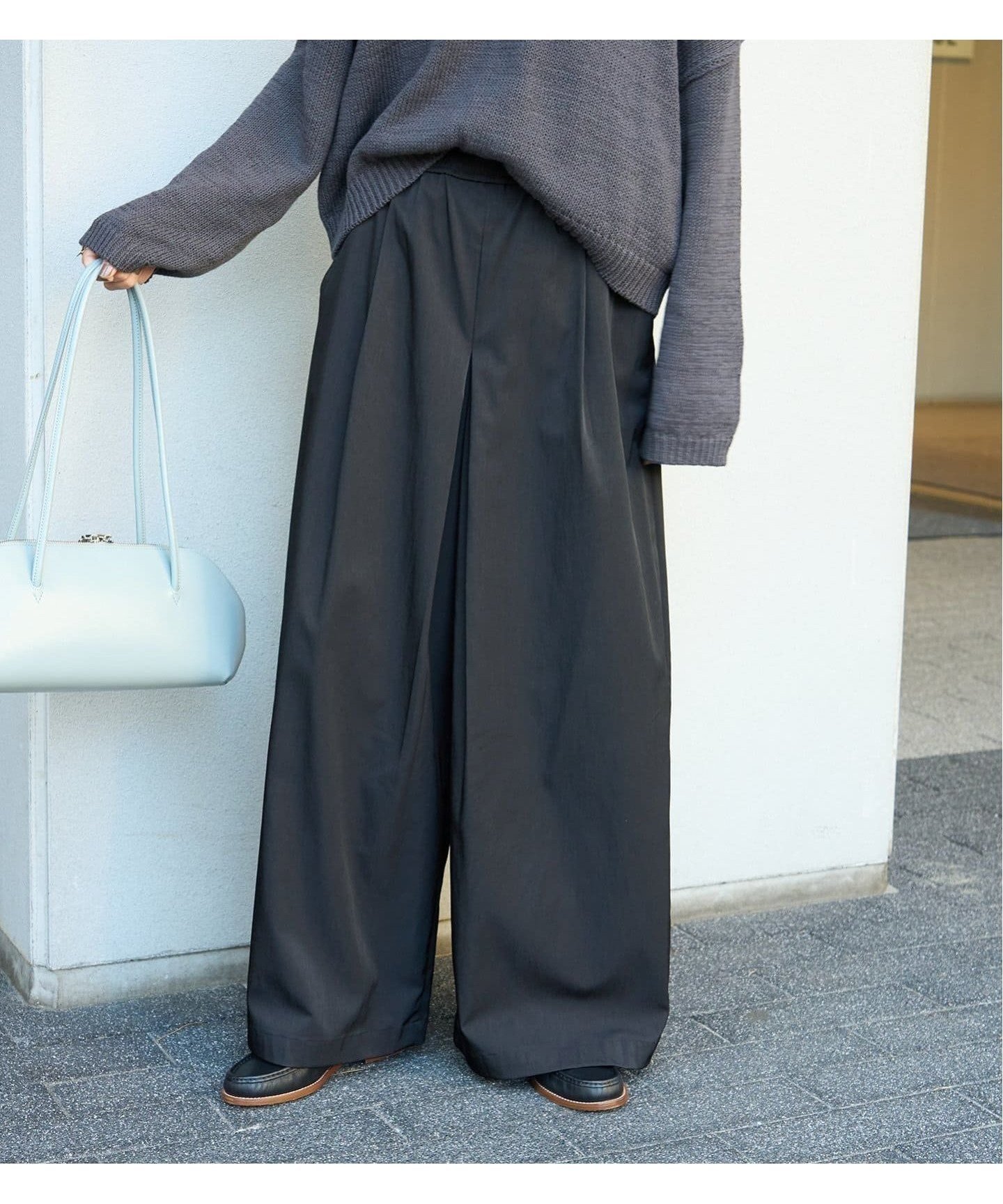 【ジャーナルスタンダード/JOURNAL STANDARD】の《追加2》【洗える】イージータックワイドパンツ インテリア・キッズ・メンズ・レディースファッション・服の通販 founy(ファニー) 　ファッション　Fashion　レディースファッション　Ladies' Fashion Online　パンツ　Pants　2025年　2025　2025春夏・S/S　Ss,Spring/Summer,2025　洗える　Washable　ブラック|ID: prp329100004486182 ipo3291000000032560652