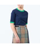 【マッキントッシュ フィロソフィー/MACKINTOSH PHILOSOPHY】のバイカラートリムニットプルオーバー 人気、トレンドファッション・服の通販 founy(ファニー) ファッション Fashion レディースファッション WOMEN トップス・カットソー Tops/Tshirt ニット Knit Tops プルオーバー Pullover おすすめ Recommend アンサンブル Ensemble カーディガン Cardigan ストレッチ Stretch トリミング Trimming フィット Fit 夏 Summer 春 Spring thumbnail ネイビー|ID: prp329100004486183 ipo3291000000031994884