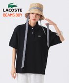 【ビームス ウイメン/BEAMS】の【別注】LACOSTE / ヘビー ピケ ポロ ショートスリーブ 25SS スポーツミックス イージーケア 透けにくい BLACK|ID: prp329100004486285 ipo3291000000032621244