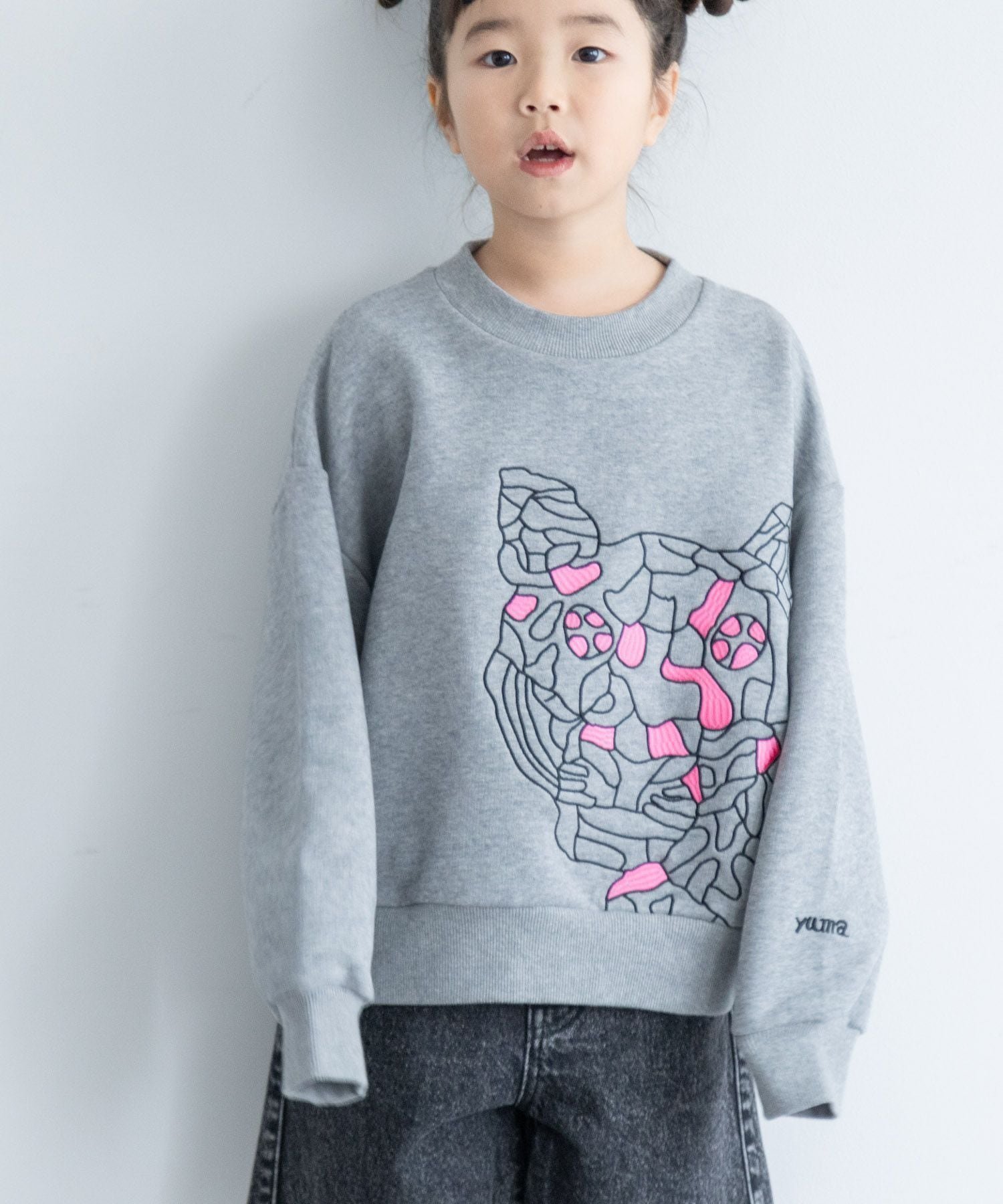 【ローリーズファーム/LOWRYS FARM / KIDS】のYUMASUDABIGウラケ 人気、トレンドファッション・服の通販 founy(ファニー) 　ファッション　Fashion　キッズファッション　KIDS　スウェット　Sweat　ネオン　Neon　ヒョウ　Leopard　フロント　Front　人気　Popularity　 other-1|ID: prp329100004486325 ipo3291000000031626128