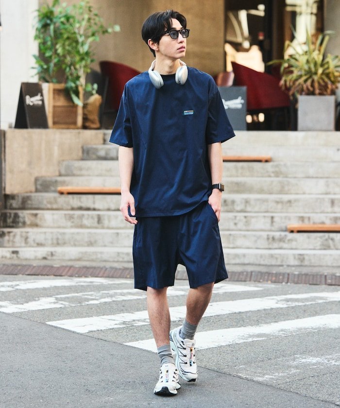 【その他のブランド/Other】のAiRide/エアライド パッカブル セットアップ / クルーネックプルオーバー / ショーツ 【限定展開】 25SS インテリア・キッズ・メンズ・レディースファッション・服の通販 founy(ファニー) 　ファッション　Fashion　メンズファッション　MEN　トップス・カットソー　Tops/Tshirt/Men　インナー　Inner　春　Spring　洗える　Washable　吸水　Water Absorption　巾着　Purse　軽量　Lightweight　ショーツ　Shorts　ジャケット　Jacket　ストレッチ　Stretch　スニーカー　Sneakers　スピンドル　Spindle　スポーツ　Sports　セットアップ　Set Up　トレンド　Trend　定番　Standard　フィット　Fit　ミックス　Mix　ランニング　Running　リラックス　Relax　ワンポイント　One Point　S/S・春夏　Ss・Spring/Summer　おすすめ　Recommend　夏　Summer　旅行　Travel　2025年　2025　2025春夏・S/S　Ss,Spring/Summer,2025　ネイビー|ID: prp329100004486502 ipo3291000000031857109