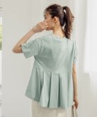 【グローバルワーク/GLOBAL WORK】の快適ペプラムプルオーバー半袖/987168 人気、トレンドファッション・服の通販 founy(ファニー) ファッション Fashion レディースファッション WOMEN トップス・カットソー Tops/Tshirt プルオーバー Pullover カットソー Cut And Sew トレンド Trend ペプラム Peplum 半袖 Short Sleeve 吸水 Water Absorption 夏 Summer thumbnail スモーキーミント73|ID: prp329100004486621 ipo3291000000031628336