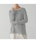 【グローバルワーク/GLOBAL WORK】のヘビロッTeeセミシアーT長袖/115474 オフ*ブラックボーダー10|ID: prp329100004486635 ipo3291000000031946077