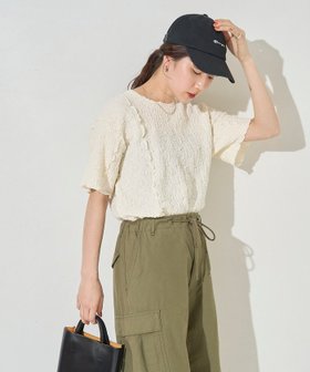 【フリークスストア/FREAK'S STORE】のカットシャーリングポコポコメローデザインTシャツ【限定展開】 25SS 人気、トレンドファッション・服の通販 founy(ファニー) ファッション Fashion レディースファッション WOMEN トップス・カットソー Tops/Tshirt シャツ/ブラウス Shirts/Blouses ロング / Tシャツ T-Shirts 2025年 2025 2025春夏・S/S Ss,Spring/Summer,2025 シャーリング Shirring トレンド Trend フィット Fit フェミニン Feminine 切替 Switching 夏 Summer S/S・春夏 Ss・Spring/Summer |ID:prp329100004486654