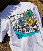 【フリークスストア/FREAK'S STORE】の別注 コールマン matsui lake sied SS TEE バックプリント クルーネック 半袖T 25SS ライトグレー|ID: prp329100004486659 ipo3291000000033833896